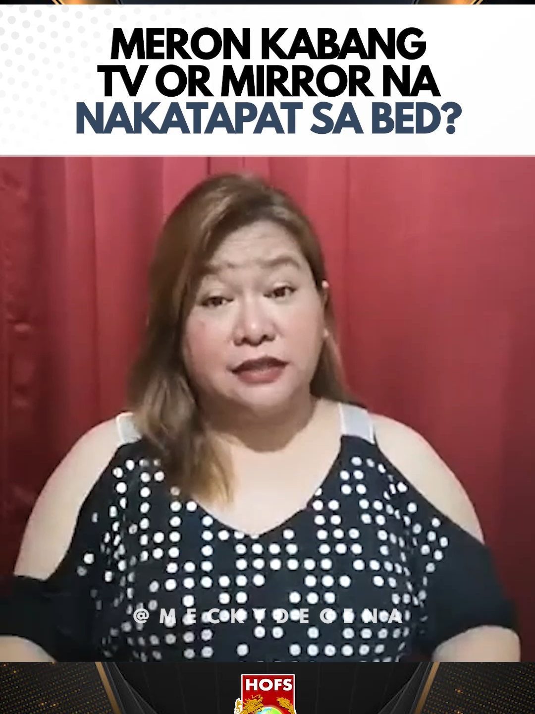 Meron kabang TV or mirror na nakatapat sa bed? #hometips #house #fengshui #fengshuitips #ready2024withMGD #fengshui101withMGD #meckyourmove #meckydecena #meckyknows #hofsmanila #hofs #fyp #trendingnow #trending #motivational #lifecoach #goal