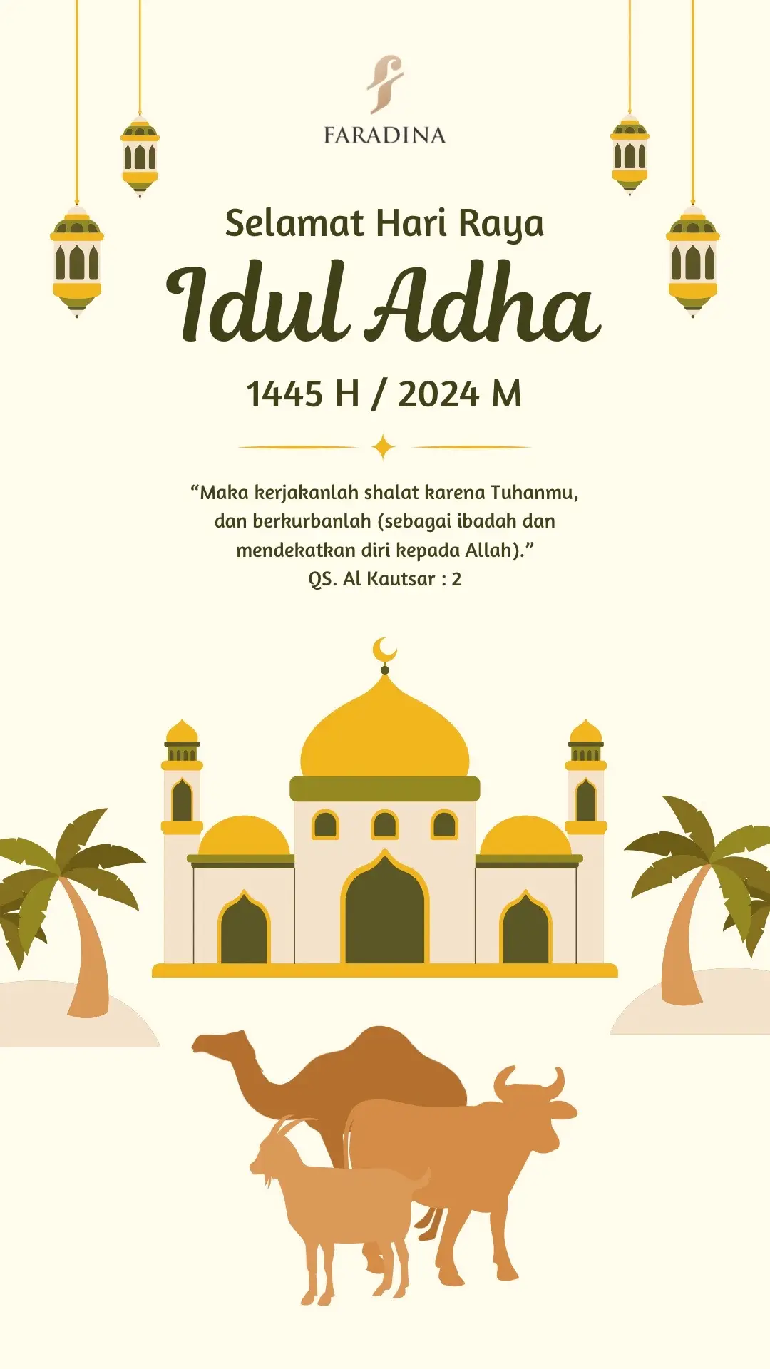 Selamat hari raya idul adha , mohon maaf lahir dan batin semua 😇#iduladha #lebaran2024 #lebaran 