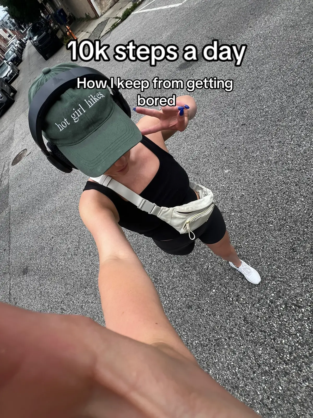 Im on a mission to hit 10k steps every day in June which as an office worker means i have to be really intentional about when i get it in. Heres how i keep myself from getting bored! #hotgirlwalk #hotgirlhike #10ksteps 