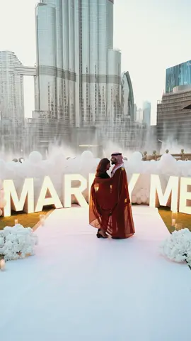 Saying YES to Forever ❤️💍 لحظة العمر