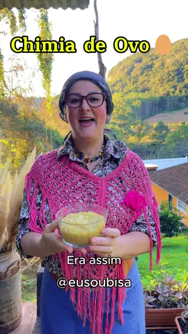 Chimia de Ovo que sua avó fazia👵🏼Me segue aqui❤️ #mulher #mae #vó #receita #receitafacil #cozinhando #rural #donadecasa #pobre #vidanaroça #antigamente #criança #roça #vidanocampo #eusoubisa #caipira #antigamenteeraassim #gaucho #creme #chimia