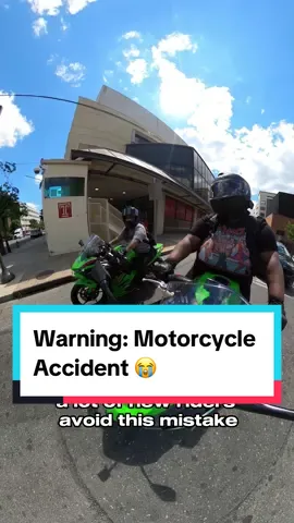 I was shook after witnessing this but this video can become an educational moment for new motorcycle riders. Please turn your head in the direction you want to go because your bike will go wherever your head goes. And after this I will ALWAYS wear a helmet, because that helmet saved her life! Seeing the road rash in person definitely made me want to wear ALL my gear now, smh. Experienced riders, what advice would u give a new rider?  . . #BikeLife #Motorcycle #Philly #GirlsWhoRide #KawasakiNinja #GoPro360 #bikergirl #motogirl #sportsbike