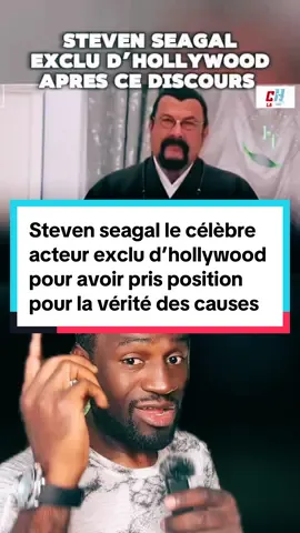Steven seagal le célèbre acteur exclu d’hollywood pour avoir pris position pour la vérité des causes de la guerre en Ukraine #stevenseagal #ukraine #guerre  