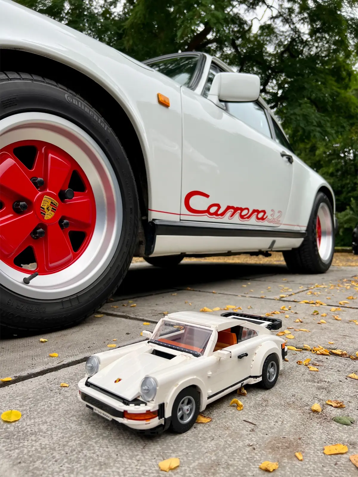 Little Porsche meets big Porsche. #porsche #lego #cars #classiccar #oldmoney #aesthetic 