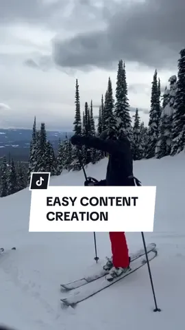 I couldn’t believe this didn’t already exist- now creating content while skiing is effortless. #skiing #outdoorlife #adventuretime #fyp #contentcreation 