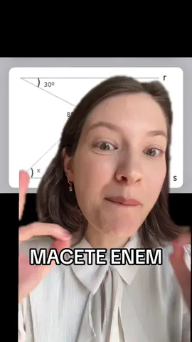 O melhor macete está no final do vídeo ‼️ ângulos e retas paralelas - matemática ENEM 