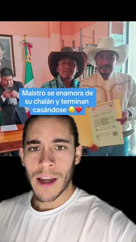 Un maistro se enamoró de su chalán en el trabajo y terminaron casándose 😯 Ambos son de Veracruz México y dicen estar felices ❤️