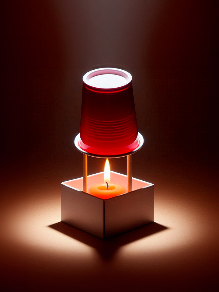 Flying cup