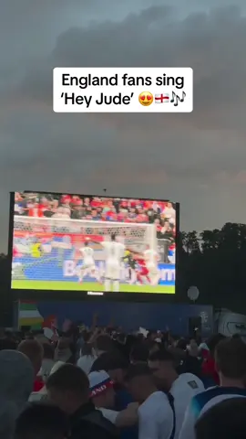 England fans singing ‘Hey Jude’ after Jude Bellingham’s opening goal for England against Serbia 😍🏴󠁧󠁢󠁥󠁮󠁧󠁿🎶 #dailymailsport #dailymail #sports #news #football #Soccer #EURO2024 