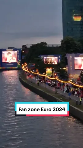 Frankfurt Euro 2024 Fan Zone 🎉 #EURO2024 #Football #Frankfurt #FanZone 