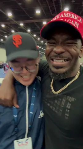 I’ll never let anyone’s negative critique of my walk prevent me from going where I’m called to reach the lost. I’m wearing a MAGA hat at a Turning Point Action summit receiving a testimony from a Japanese man about his conversion to Christianity. GO INTO ALL THE WORLD 🗣️ #gospel #topher #stayinthatword 