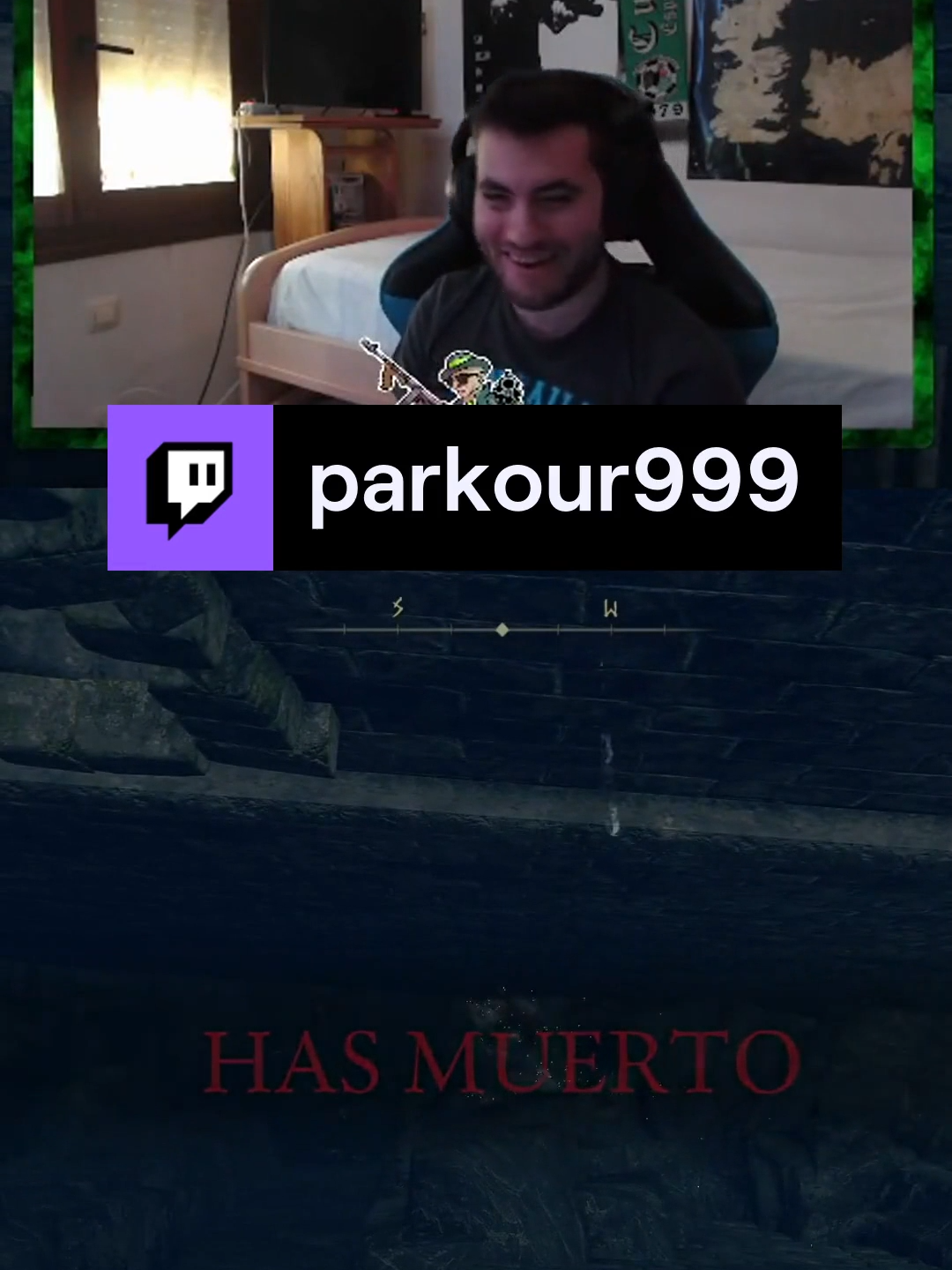 Yo y las CAIDAS en ELDEN RING #twitch #parkour999 #eldenring #eldenringfails #risas #risastiktok #gamingentiktok🎮 #streamer #streamerpequeño #español #destacame #trending #fyp #viral #viralvideo