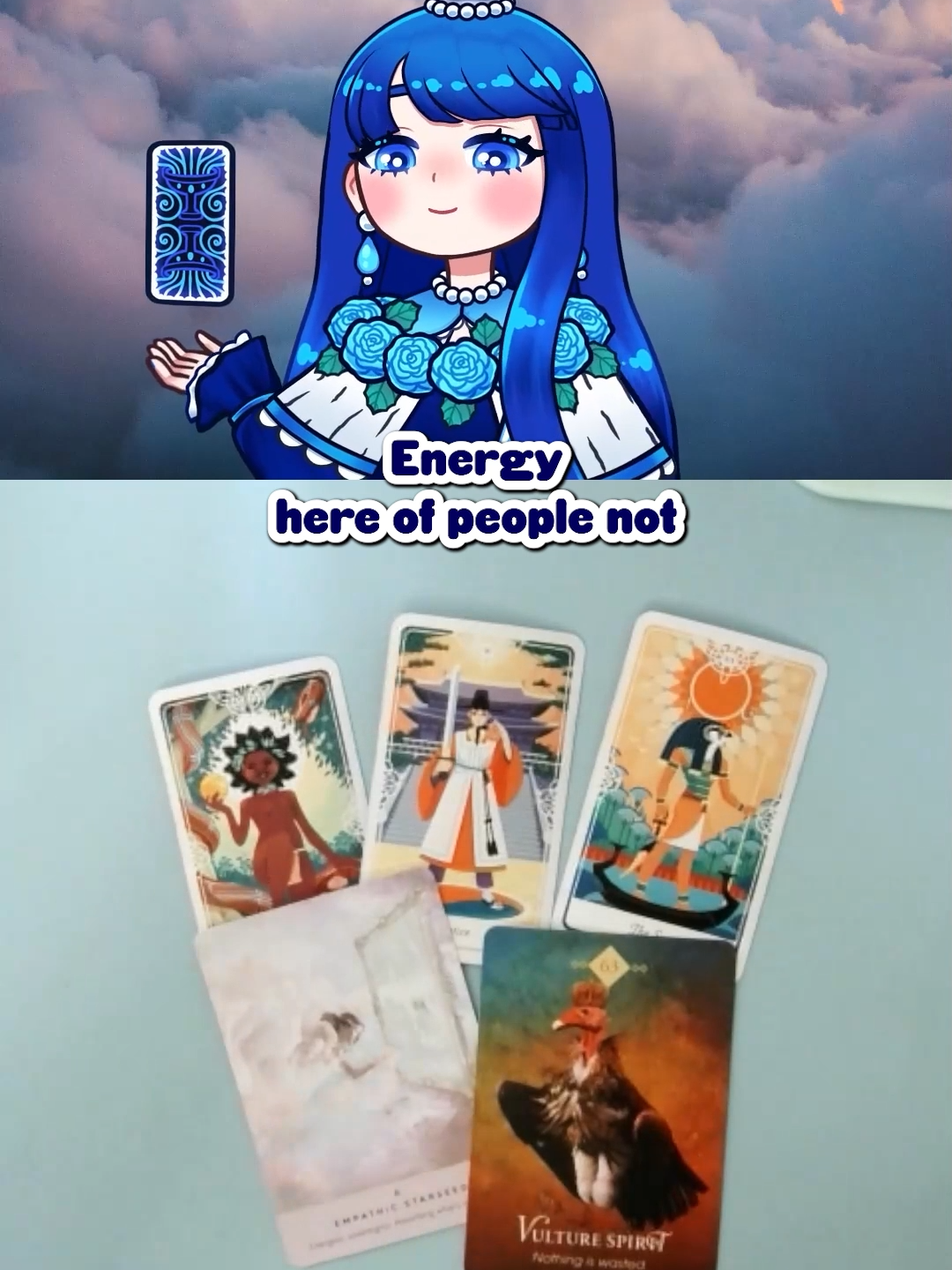 We're saving our energy for more important things (✿◡‿◡) 🃏💙 Tarot Reading 6/16/2024 #vtuber #tarot #tarotreading #spirituality #witchtok #ranqueenofcups #fyp