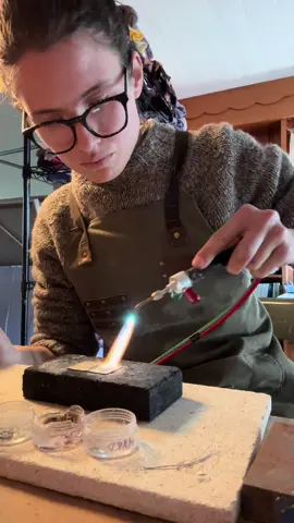 During COVID I taught myself how to metalsmith and then compiled all my knowledge to bring you this zine! #silversmithjewelry #silversmithtutorial 