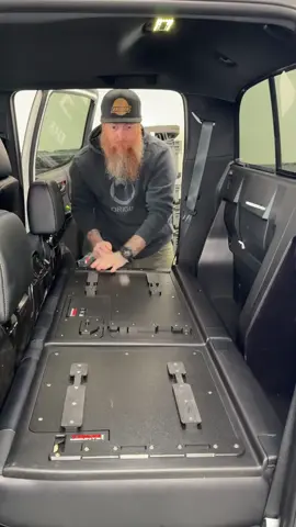 Back seat storage/organization in the Tacoma made easy using these TACOmounts I got from @mod_my_rig . . . #tools #tacoma #toyotatacoma #modmyrig #packout #organization 