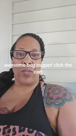 check out this nice size and easy outside bug zapper. #bugzapper #TTSACL #tiktokmademebuyit 