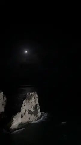 #sea #lebanon #moon #airplane #night #rock 