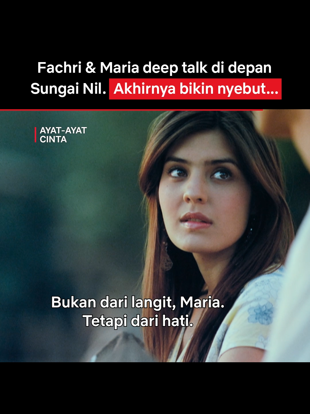 Saking saltingnya ya, Mas Fachri... 😚 #netflix #AyatAyatCinta #FediNuril #CarissaPuteri