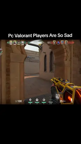 If you swap from pc to console to play valorant, you are Terrible at the game #Valorant #consolevalorant #trending #fyp #pc #Sad 