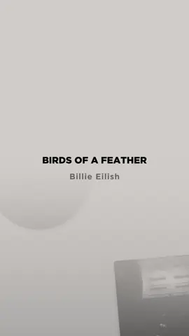 BIRDS OF A FEATHER - Billie Eilish #birdsofafeather #billieeilish #liriklagu #lyrics #songilysm 