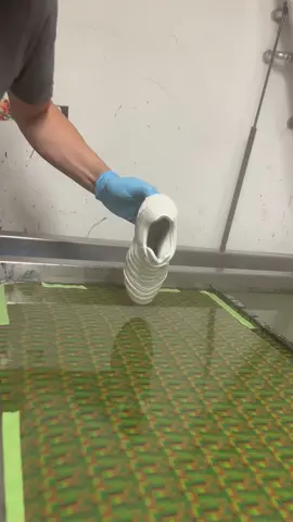 Hydro Dipping Football Shoe #satisfying #hydrodipping 