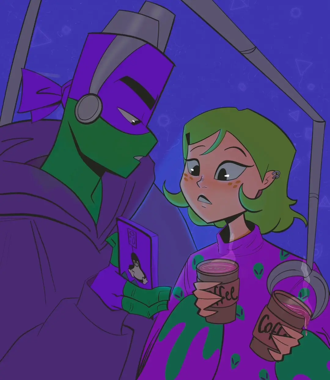 #rottmnt #donnie #rottmntoc #tmnt #tmnt #teenagemutantninjaturtles #occanon #tortugasninja #rottmnt #donatello #riseoftheteenagemutantninjaturtles #midonna #oc #originalcharacter #fancharacter #ship #otp #meme #gracioso