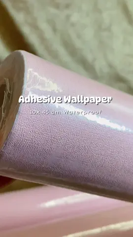 Adhesive Waterproof Wallpaper ❤️ #wallpaper #wallpapersticker #adhesive #homedesign #fyp 