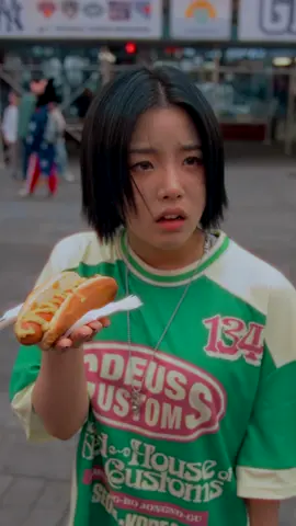 When you want to eat a XXL hot dog 🌭 #영파씨 #YOUNGPOSSE #ヤングパッシ #XXL #YOUNGPOSSE_XXL  #Newyork 