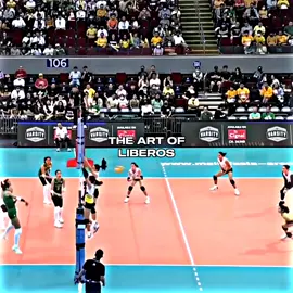 THE ART OF LIBEROS #liberovolleyball #PremierLeague #onesports #championsleague #volleyball #foryoupage #fyp #fypage #fypシ゚viral #thangponce #kylaatienza #bernadettepepito #katharado 