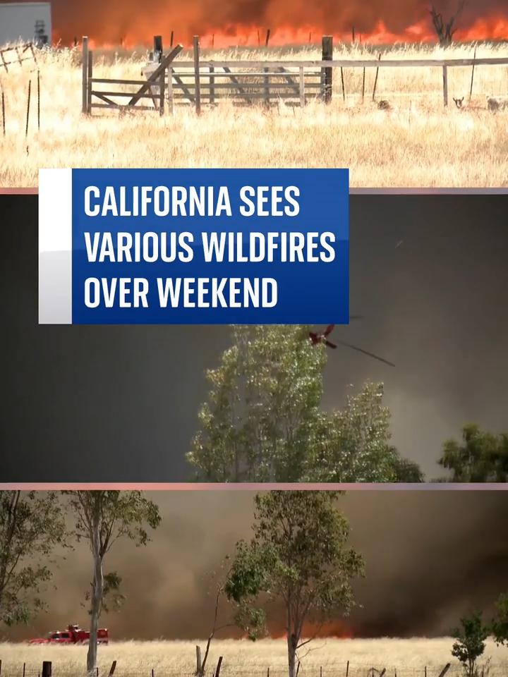 Firefighters had a busy weekend trying to contain and extinguish blazes in Sacramento, Santa Rosa, Lancaster and Gorman in California. Evacuations and property damage were seen at locations in western California as blazes tore across acres of land '#California #Sacramento #SantaRosa #Lancaster #Gorman #Fire #Wildfires