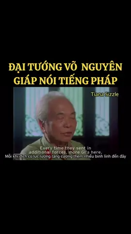 Một đoạn video ngắn Đại tướng nói tiếng Pháp #vonguyengiap #vietnam #daituongvonguyengiap #xuhuong #lichsuvietnam 