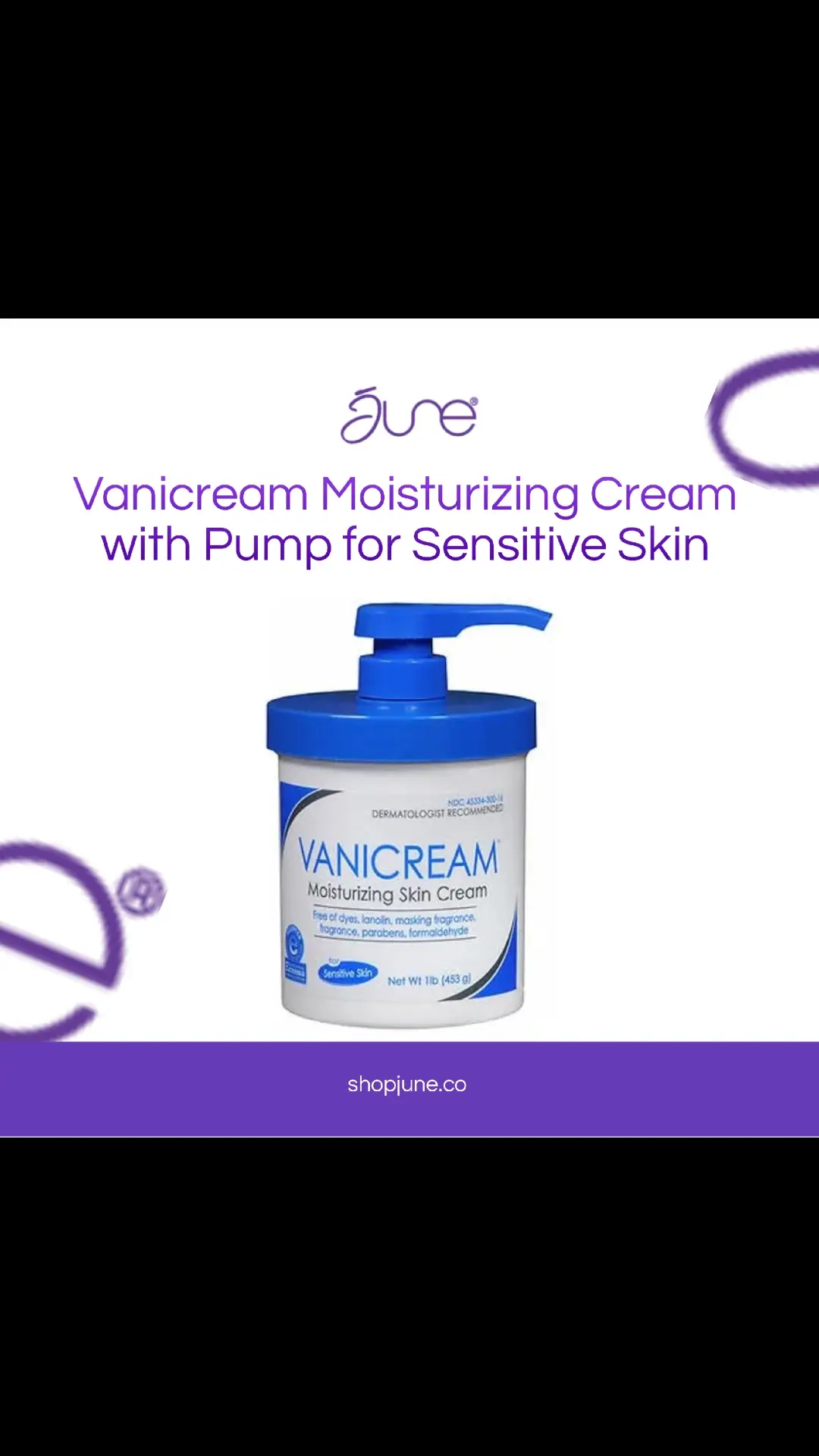 Vanicream moisturising cream is a thick, smooth moisturizing cream that helps restore and maintain a normal moisture level. Helps soothe red, irritated, cracking or itchy skin. It is as gentle as it is effective on even the most delicate skin. Ideal moisturizing formula for dry skin associated with eczema, psoriasis, ichthyosis and winter itch. Kid-friendly. SHOP NOW 💜 Order your favourite skincare, makeup and fragrance products today.  Click the link in our bio or send us a DM and we'll respond right away 💜✨ #shopjune #skincareproductsthatwork #Beauty #shopjuneonline #skincarevendor #skincareproduct #nigerianskincare #nigerianskincareblogger #skincaredaily #skincareroutine #skincaretips #acnetreatment #skincaregoals #skincarenigeria #skincaresales #skincarediscount #moisturizer  #skincarereviews #serum #koreanskincare  #SkinCare101 #lagosskincarevendor #skincarelagos #bodyscrub #koreanskincareproducts  #skincaretiktok #skintok #fyp #explorepage