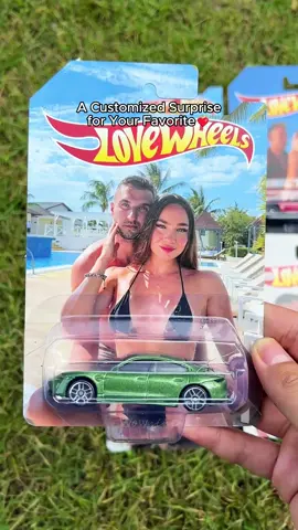 I realy love it!Personalized Toy Car Packaging.Show your love for your couple #custom #anniversary #gift #lover#gf #bf