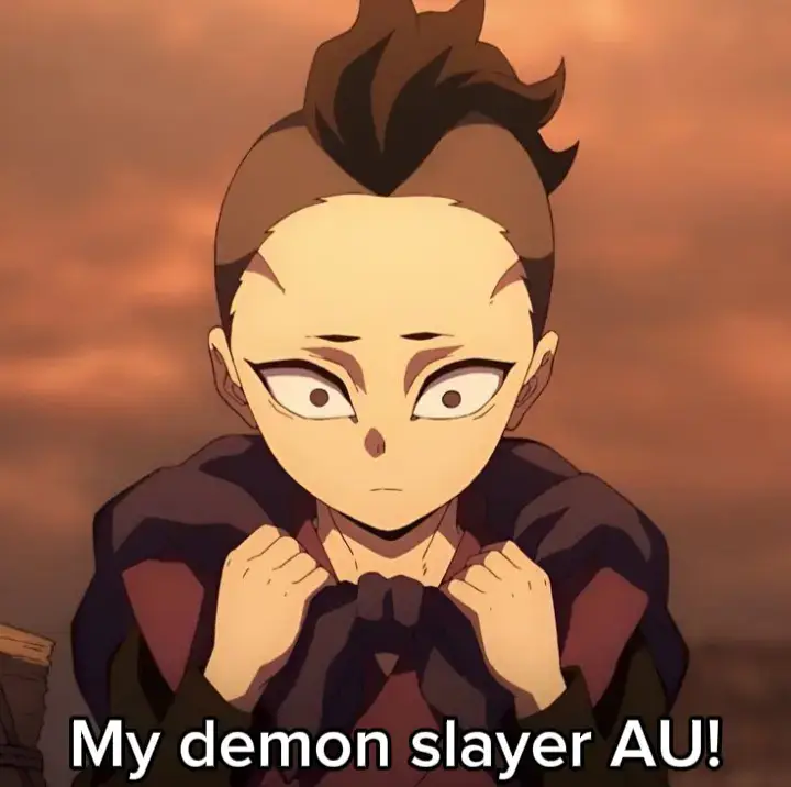 Yall can hate I dont care, Its an AU for a reason #demonslayer #kny #kimetsunoyaiba #anime