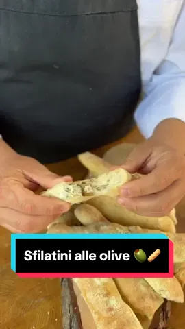 Sfilatini alle olive 🫒🥖😍  #danielerossichef #sfilatinialleolive #aperitivo #olive 
