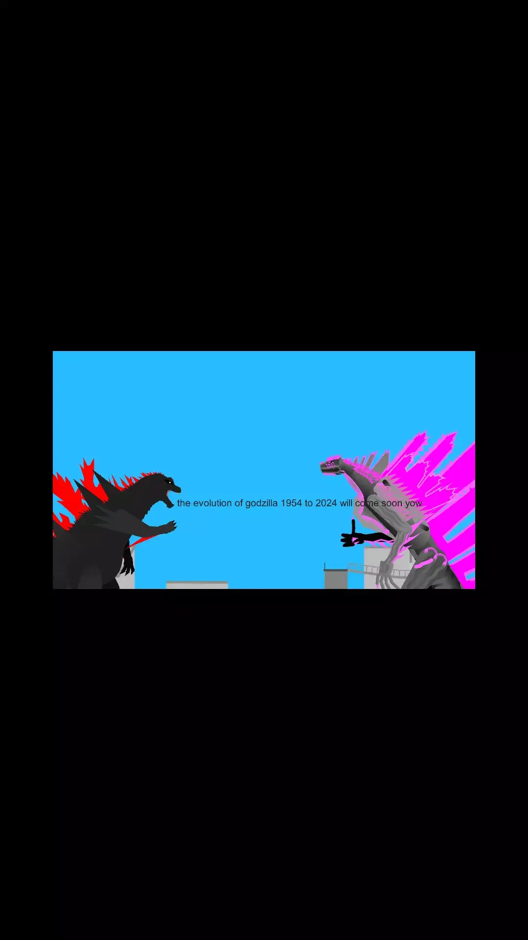 yow there a evolution of godzilla 1954 to 2024 yow is will be here on july.6.2024 is will be here just wait ok