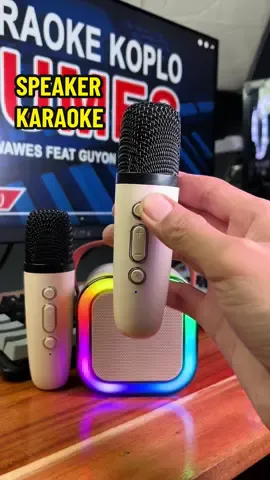 Speaker karaoke 2 mic by jovitech k12 #speakerkaraokemini #minispeaker #speakerkaraoke 