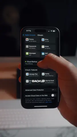 Reminder to backup your phone🥸 #ios18 #icloud #iphone #iphone15