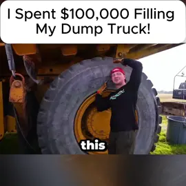 I spent $100,000 filling my dump truck ... #fyp #challenge #amazing #foryou 