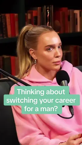 Do not give up your career for a man unless you’re sure it’s what YOU want 