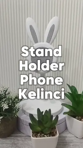 Cek keranjang kuning untuk stand Holder kelinci nya #standholder #Holderkelinci #holderhp 