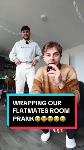He really hated us after we did this to his room…😭 #fyp #prank #pranks #zxycba #viral 