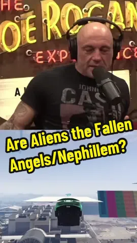 Are aliens the fallen angels? #podcastclips #joerogan #podcast #aliens #fallenangel #nephilim 