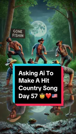Asking Ai To Make A Hit Country Song Day 57 🤠❤️🇺🇸 #ai #country #song #countrymusic #aimusic #aisong #funny #funnysong #aigenerated #originalsound #newmusic #discover #music #trendingsong #lyrics #suno #beatsbyai #southern #lovesong #party #Summer 