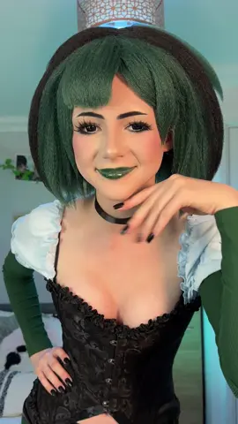 for all of you asking, Gwen will be returning with a less poofy wig 😭🩵 probs use my own hair #gwen #totaldrama #totaldramaisland 