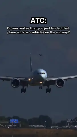 Plane Lands With VEHICLES On The Runway 😱 🛬 #atc #atconversion #aviationfunny #aviationcomedy #aviationdaily #aviationtiktok #aviation4u #aviationtok #aviationfyp #aviationlovers #aviationlover #aviationlove #aviation #avgeek #lhrohin 