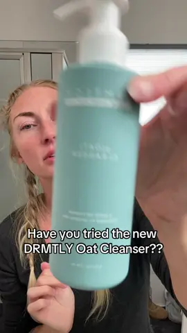 Trying out the new @DRMTLGY G(Oat) Cleanser and its become a new fave!  #drmtlgy #drmtlgypartner  #MomsofTikTok #momsoftiktokover30 #skincareroutine #skincarefinds #productreview 