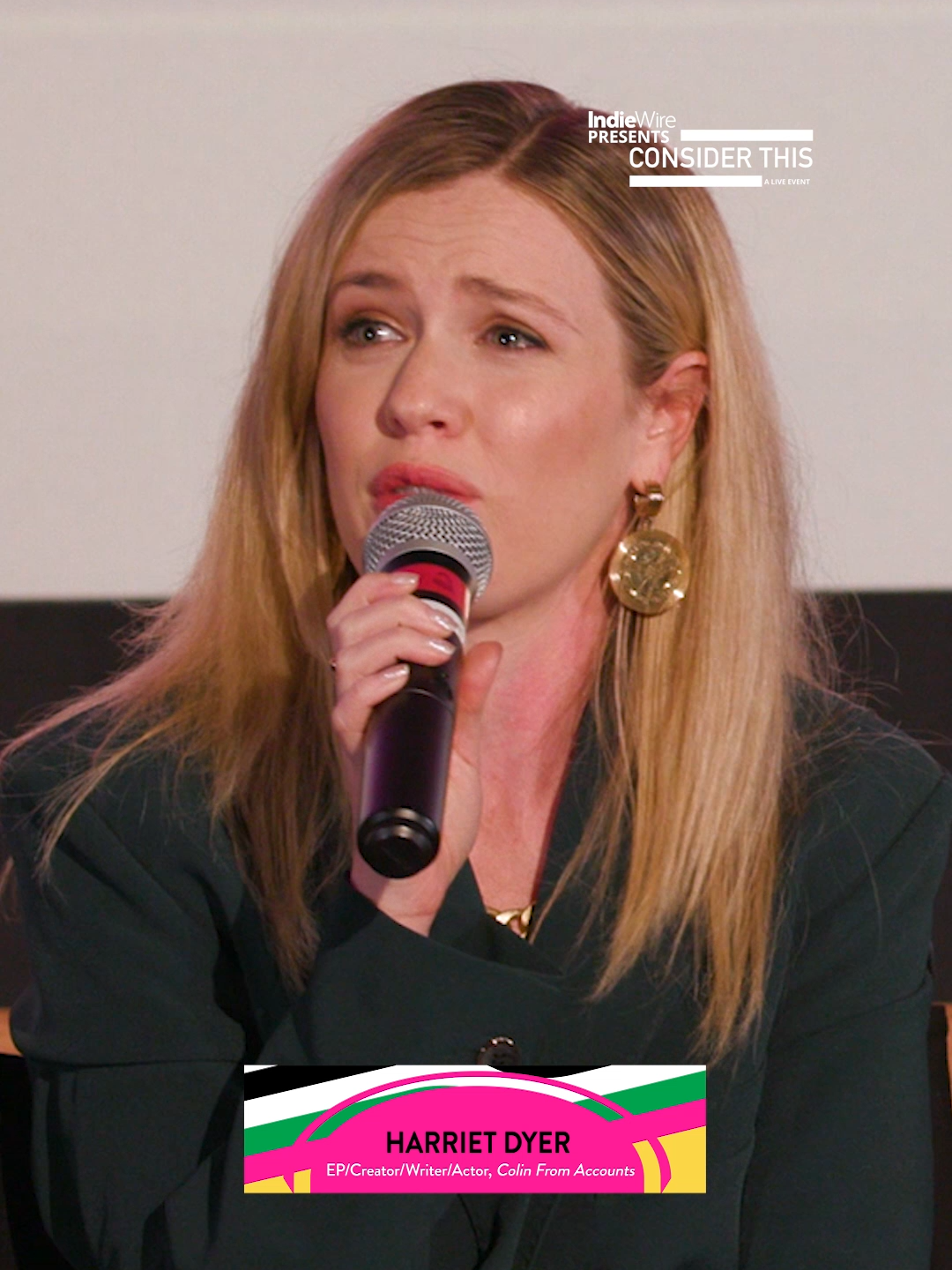 Harriet Dyer and Patrick Brammall, the married co-stars and creators of Australian rom-com #ColinFromAccounts on @paramountplusbreak down their onscreen chemistry. Watch the full panel discussion at indiewire.com