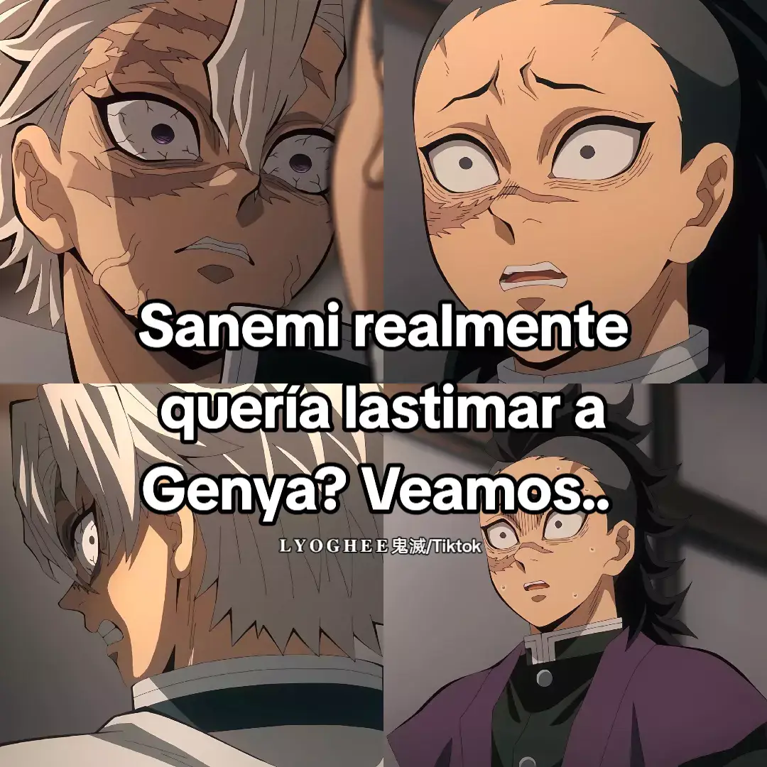 #demonslayer #kimetsunoyaiba #sanemi #genya #tanjiro #fyp #anime #viral 