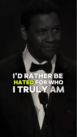 I'd rather be hated for who I truly am....  Best Motivational Speech. Life Lesson, Must Watch. #motivation  #speech #inspiration #mindset  #motivationalquotes  #inspirationalquotes  #denzelwashington  #foryou #foryoupage #viral #trending  #motivation #motivational #motivationalvideo #USA #usa🇺🇸 #unitedkingdom  #unfreezemyacount 